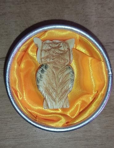 Спорт жана эс алуу: 1) Сувенир Янтарный Ёжик -Мунчот (длина 6см) 650 2) Сова амулет — 3