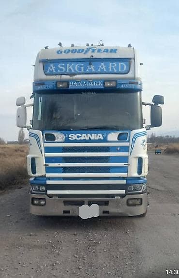 Тягач, Scania, 2000 г., Тентованный