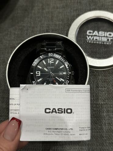часы ручные мужские: Классические часы часы, Casio, Мужские, Новый — 2