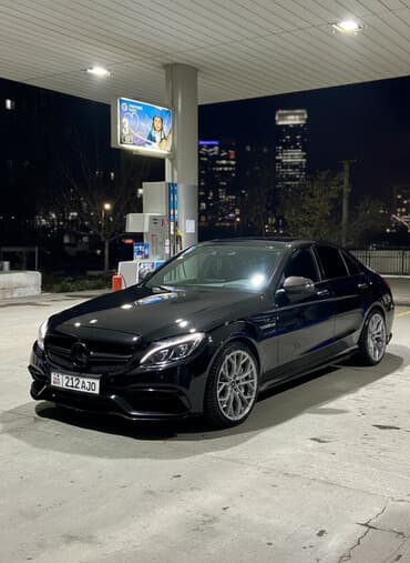 крутые машины: Mercedes-Benz C-Class: 2018 г., 3 л, Автомат, Бензиновая, Седан — 1