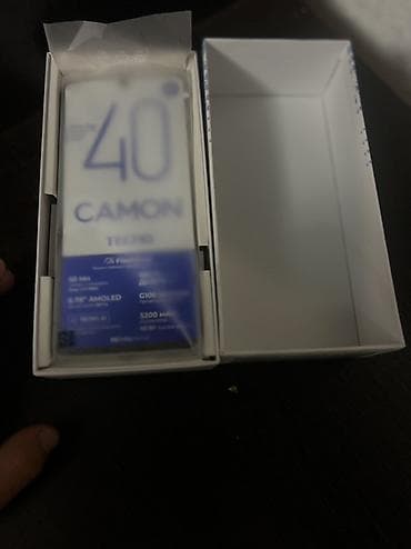 пиксель 10: Tecno Camon 30, Новый, 128 ГБ, цвет - Серый, 2 SIM — 2