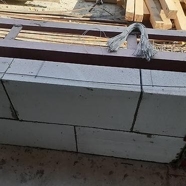 Коюу: Газаблок жумуштарын кылабыз Кладка из газобетонных блоков — 2