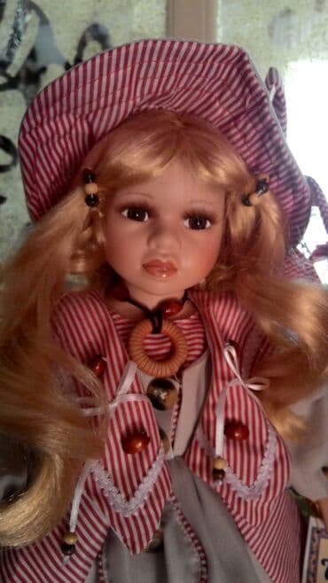 столовая для кукол: Коллекционные фарфоровые куклы — 3