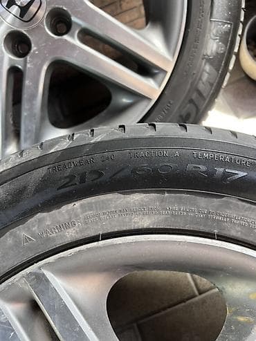 mishelin: Колеса в сборе 215 / 60 / R 17, Лето, Комплект, Легковые, Литые, отверстий - 5 — 4