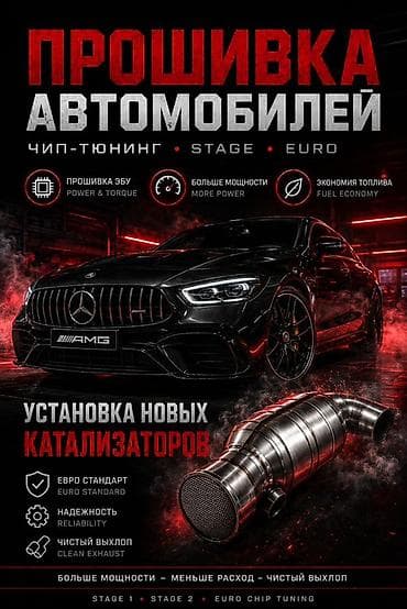 Прошивка автомобилей и установка новых катализаторов Услуги: -