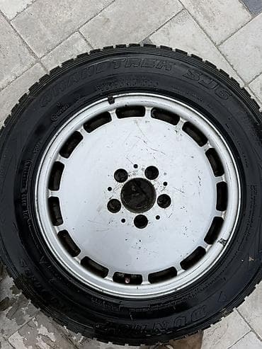 Транспорт: Дөңгөлөктөр монтажда 235 / 75 / R 15, Кыш, Колдонулган, 1 даана, Жол тандабастар (АТ/МТ), Темир, тешиктери - 6 — 1