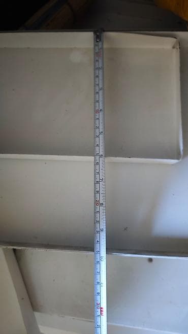 бу полки: Стеллажи металлические настенные 5 шт. Цена за 1 шт. глубина 15 см — 4