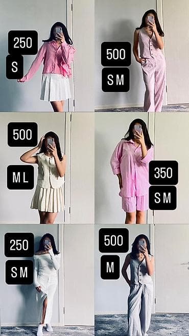 плис: Костюм с юбкой, Модель юбки: Плиссе, Мини, S — 1