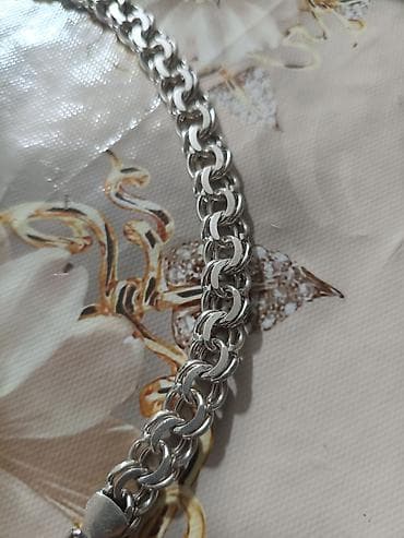 v beach: Цепочка, Бисмарк, Проба 925, Мужские, Б/у — 1