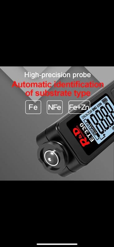 полировычный машынка: Толщиномер R & D ET330 + Zn, автомобильный измеритель толщины — 10