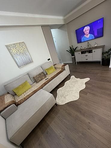 чехол на угловой диван: Угловой диван, C подушками, Трехместный — 3