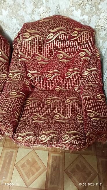 мягкий мебель для зала: Комплект мягкой мебели, Б/у, Самовывоз — 2