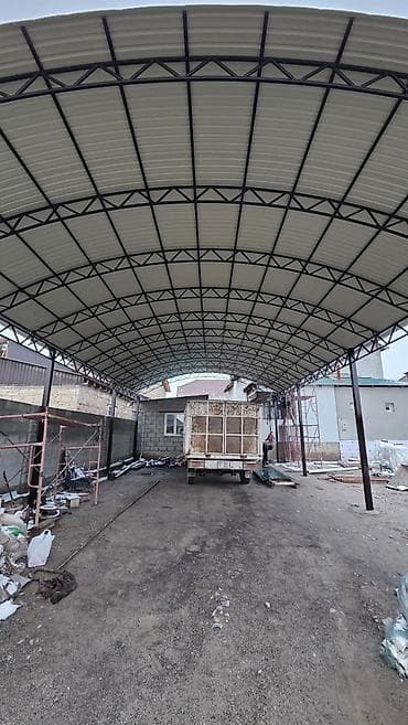строим навес: Сварка | Навесы Монтаж, Гарантия — 1