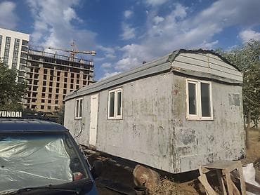 вагон для жиля: Передвижной строительный вагончик (битовка) на колёсном ходу - Тип — 2