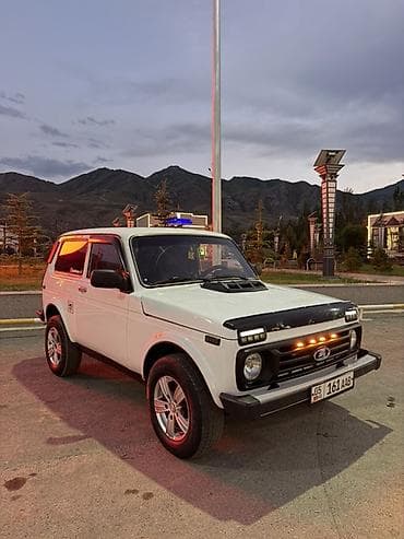 машина жыгули: ВАЗ (ЛАДА) 4x4 Niva: 2010 г., 1.7 л, Кол менен иштөөчү, Бензин, Жол тандабас — 3