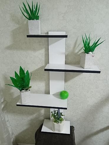 держатели для цветов: Оригинальная полочка. Высота-86 см. Слево на Право-65 см. Район Восток — 1