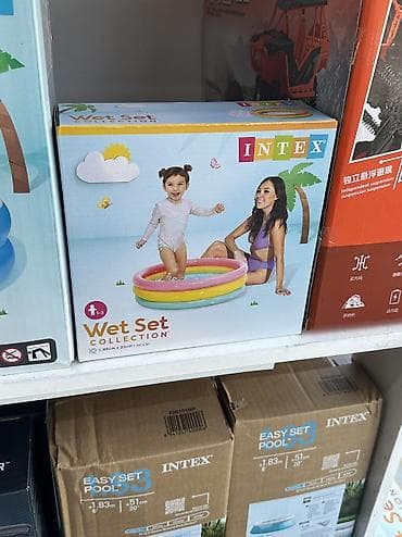 для басейна: Надувной бассейн Intex Easy Set - Серия: Easy Set - Размер: диаметр — 5