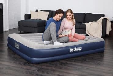 матрас кровать интекс: Двуспальная надувная кровать серии Tritech Airbed изготовлена по — 2