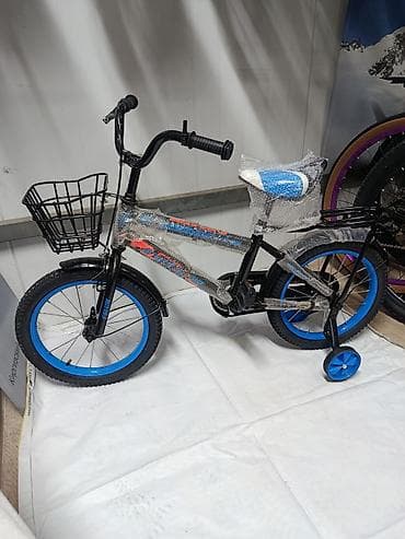 hot wheels: Детский велосипед, 2-колесный, 4 - 6 лет, Для мальчика, Новый — 1