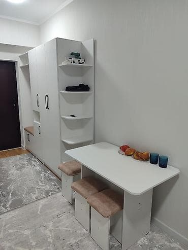 Недвижимость: Студия, 17 м², Кызыл Аскер Малосемейка, Цокольный этаж этаж, Евроремонт — 4