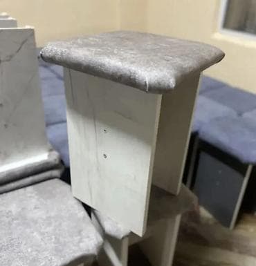 стул белый: Табуретка, Новый, ЛДСП, Не раскладной — 10