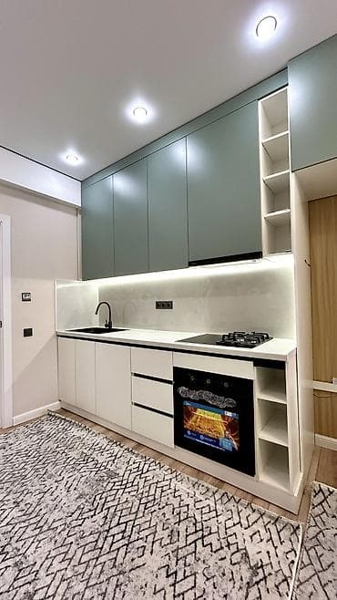 квортира: 1 комната, 52 м², Элитка, 3 этаж, Дизайнерский ремонт — 10