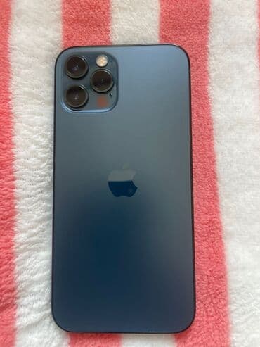 телефонго алмашам: IPhone 12 Pro, Колдонулган, 256 ГБ, Көк, 79 % — 1