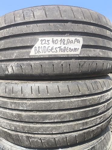22540 r18 зима: Шины 225 / 40 / R 18, Лето, Б/у, Пара, Легковые, Bridgestone — 1