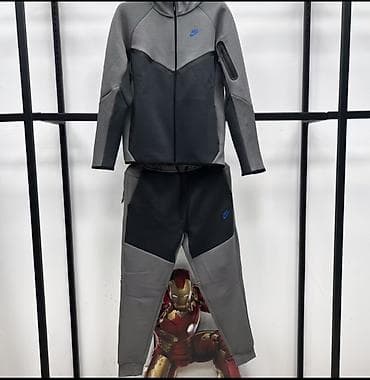 детский военный форма бишкек: Мужской спортивный костюм, M, Nike, Новый, цвет - Серый, Самовывоз — 1