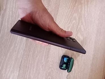 iphone 8 plus: Samsung Galaxy S22 Ultra, Б/у, 1 ТБ, цвет - Черный, 2 SIM — 6
