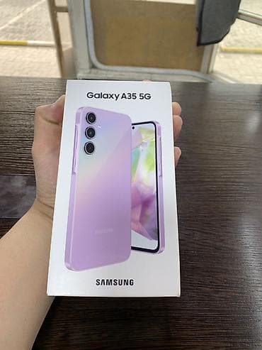 s 7 edge: Samsung Galaxy A35 5G, цвет - Фиолетовый — 1