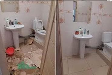 клининн: Бөлмөлөрдү тазалоо, | Жалпы тазалоо, | Батирлер — 8