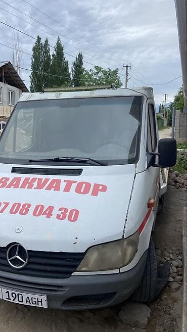 мотор 2 куб: Эвакуатор, Mercedes-Benz, 2003 г., Прямая — 1
