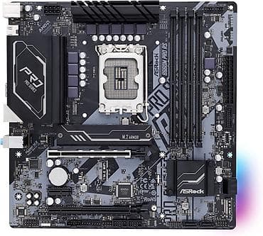 display: Материнская плата для ПК, Новый, ASRock, LGA1700, Micro-ATX — 2