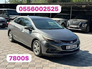 Chevrolet Cruze: 2018 г., 1.4 л, Автомат, Бензин, Седан