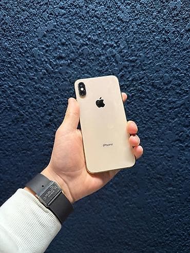 обмен на айфон 6s: IPhone Xs, Б/у, 256 ГБ, Золотой, Защитное стекло, Чехол, 86 % — 1