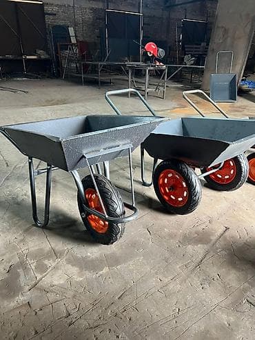 Бакча эмереги: Бакча жана курулуш дөңгөлөк жана араба, Болот, Бир дөңгөлөктүү — 5