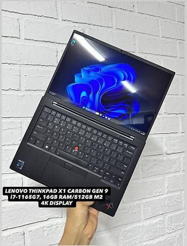 Lenovo ThinkPad X1 Carbon Gen 9 (i7-1165G7, 4K Дисплей) — это