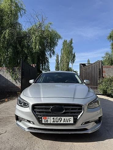 Транспорт: Hyundai Grandeur: 2018 г., 3 л, Автомат, Газ, Седан — 1