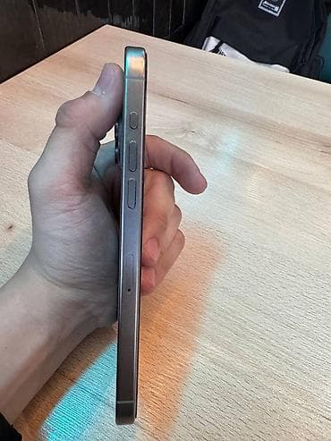 aifon 15: IPhone 15 Pro Max, Б/у, 512 ГБ, Natural Titanium, Коробка, 84 % — 6