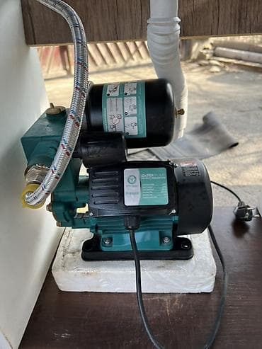 смеситель с нагревом воды: Мойка с тумбой, встроенным насосом и проточным электрическим — 4