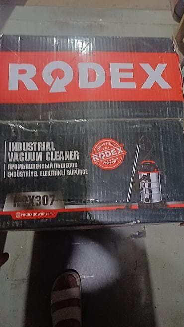 Инструменттер: Промышленный пылесос RODEX RDX307 Основные характеристики: - Питание — 3