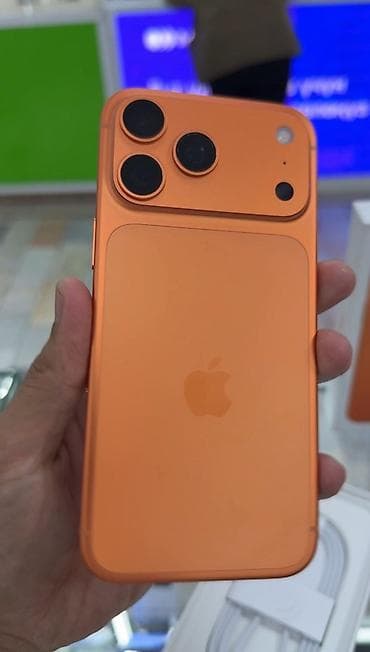 айфон розовый: IPhone 17 Pro Max, Оранжевый, Кабель — 3