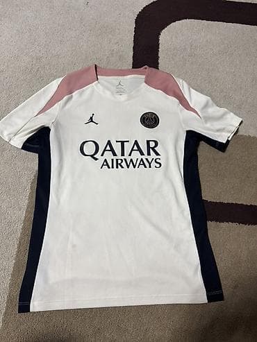 джинсы прямые: Футбольная джерси PSG (Paris Saint‑Germain) Jordan Dri‑FIT оригинал — 1
