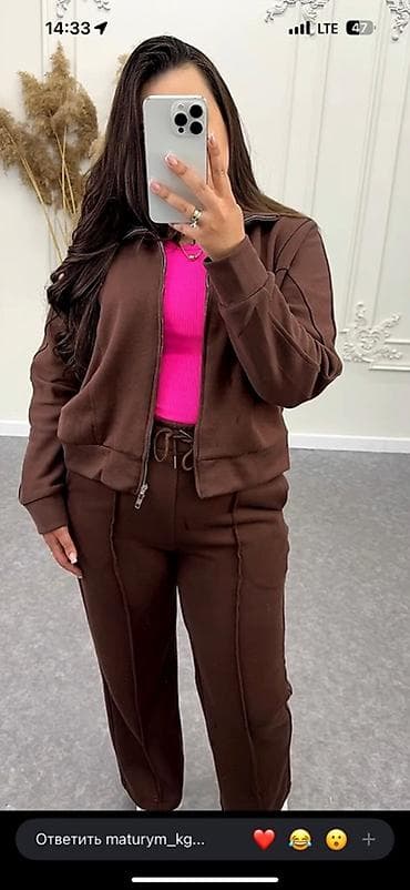 спортивка оптом: Женский спортивный костюм-двойка.

44-50 размер 

Доставка есть — 3