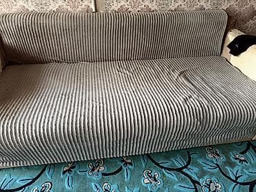 foldable table: Прямой диван, Б/у — 1