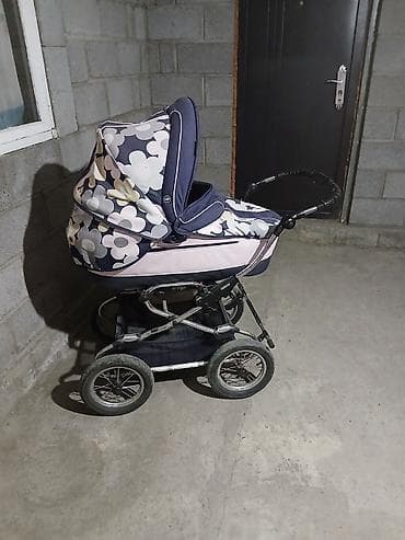 Коляска-люлька для новорождённого - Классическая коляска с просторной — 2