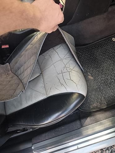 сиденье 210: Комплект сидений, Кожа, Mercedes-Benz Б/у — 3