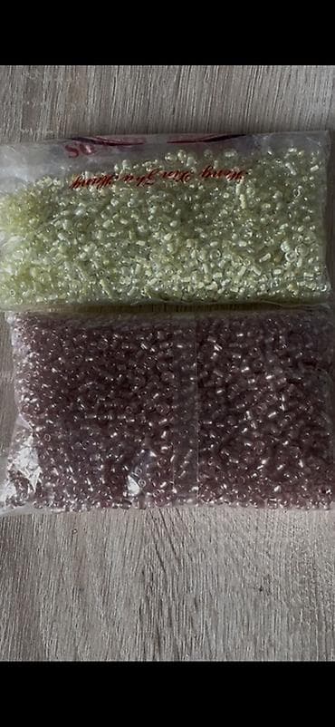шкатулка из бусин: Бисер/стеклярус «OK», «JOY Brand», «Glass Beads» — набор разнообразных — 10