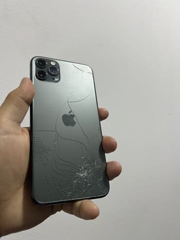 платы от сотовых телефонов: IPhone 11 Pro Max, Б/у, 64 ГБ, Natural Titanium, 72 % — 2